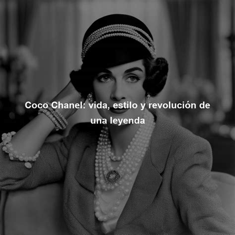 la leyenda de coco chanel.